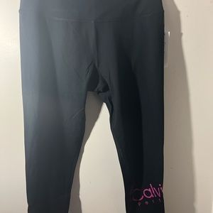 Calvin Klein Performance Large (Black with Pink Leggings)